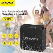 Awei Y119 TWS Portable Series Mini Portable Outdoor Wireless Speaker